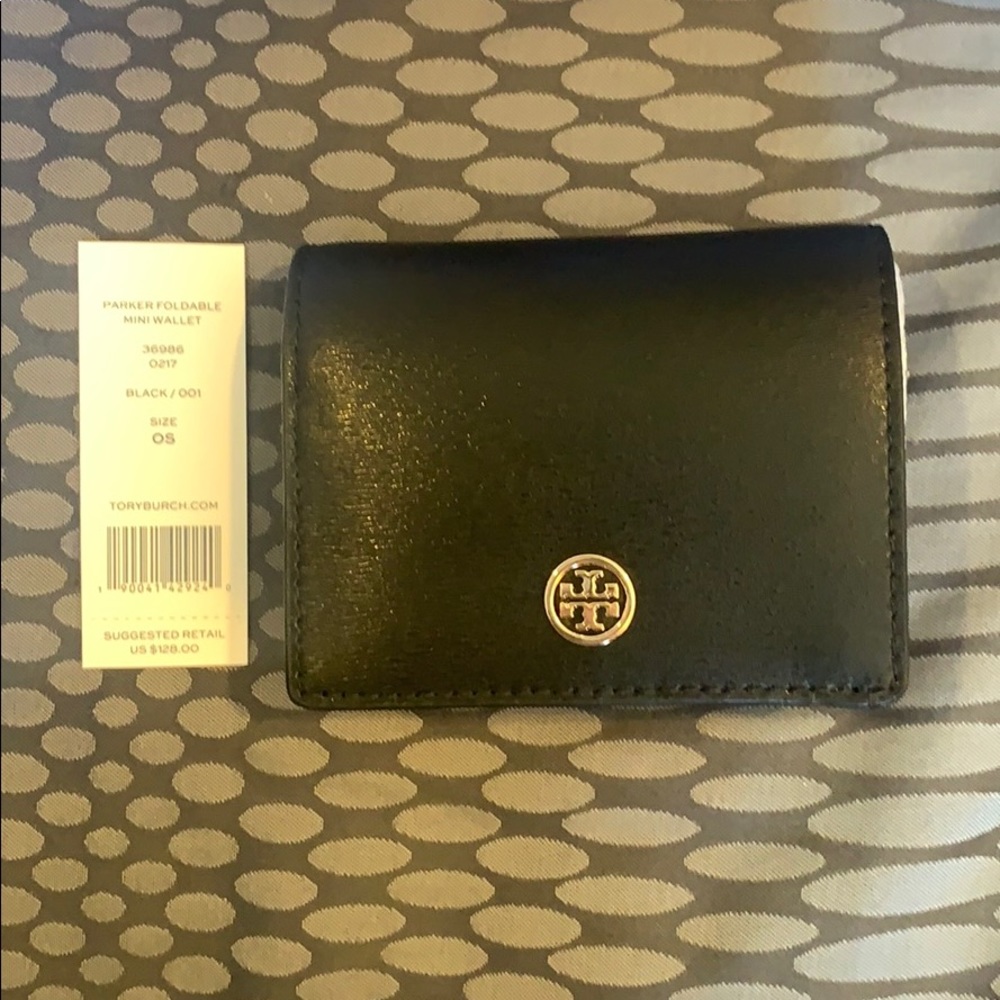 Tory Burch Parker Foldable Mini Wallet